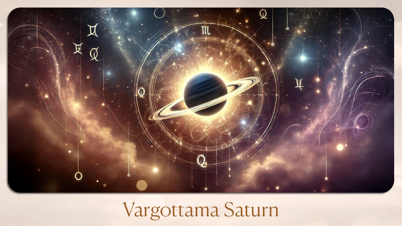 Vargottama Saturn